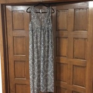 Sheer Black n White Duster